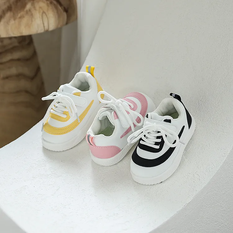 春秋季新款儿童鞋子防滑软底轻便透气男童女童宝宝鞋百搭运动板鞋