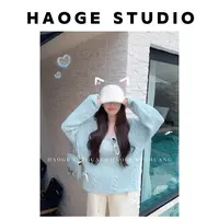 浩哥严选●温暖交织HGQ5MY3434A毛衣预