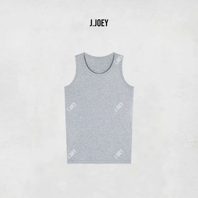 J.JOEY “100棉”夏季休闲极简风纯色轻薄百搭无袖背心上衣 0953