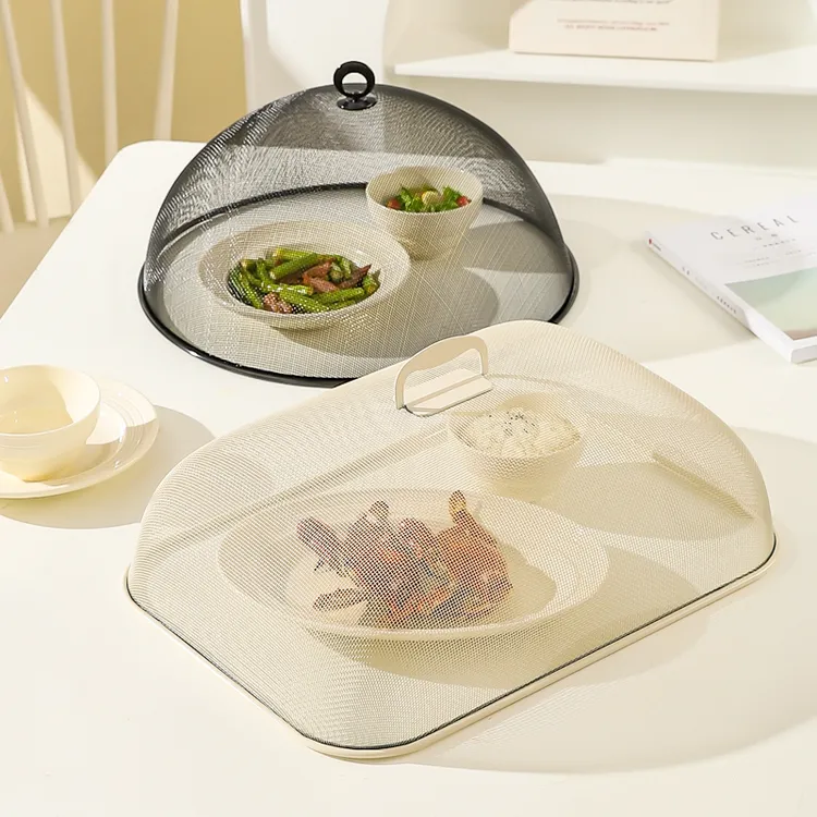 川岛屋饭桌盖菜罩家用新款餐桌剩菜罩子食物罩防苍蝇蚊饭菜遮尘罩