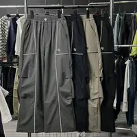 【实体现货库存】中大童春秋季长裤阔腿裤工装裤户外运动宽松2025