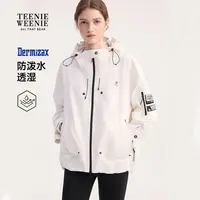 *TeenieWeenie小熊女装外套25秋新简约大方白色上衣TTJJ254T01T