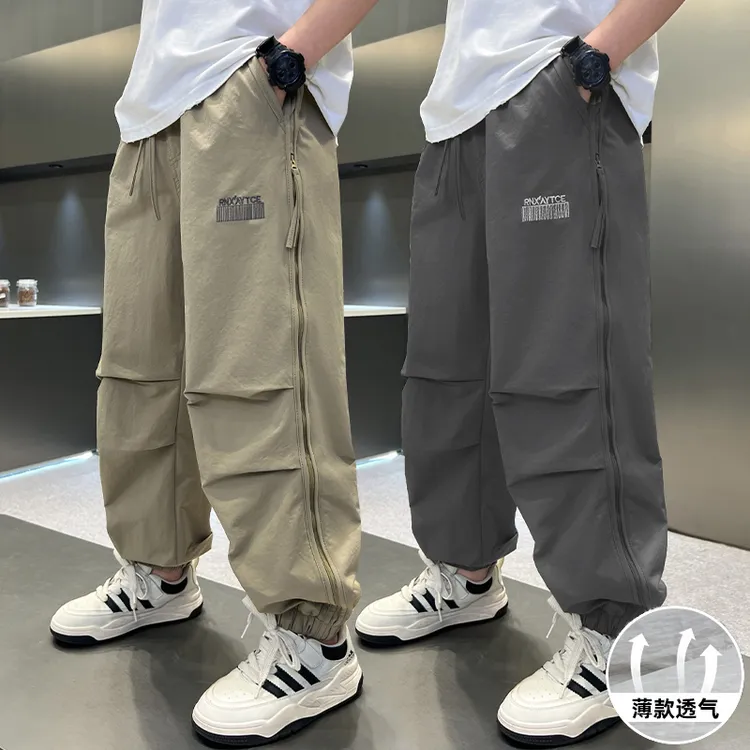 裤子百搭夏季男童中大童