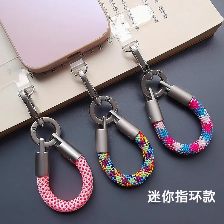 手机挂绳迷你指环款钥匙扣金属挂钩扣结实耐用防丢摔户外登山旅游