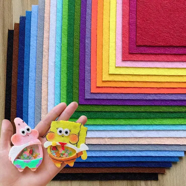 （利灵）材料包不织布挂件手工字母姓名贴送闺蜜情侣礼物