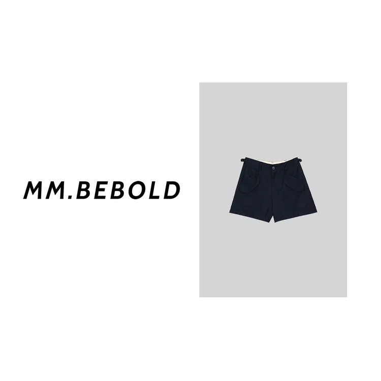 【妙姐精选】宽松休闲百搭工装短裤MQJ2332