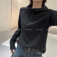 【舒绒卫衣】韩版设计感修身显瘦连帽上衣251235