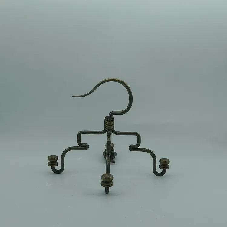 黄铜鸟钩一把,落款王!手工打磨鸟笼钩子，29.5圆笼专用