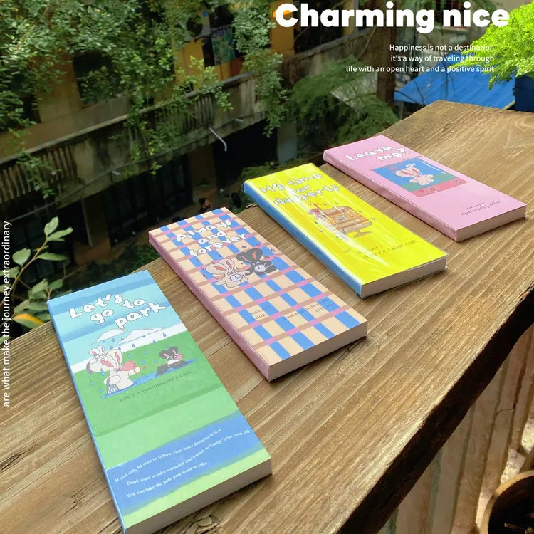 Mizao原创联名限定长条时间轴手帐本一日一页日程本