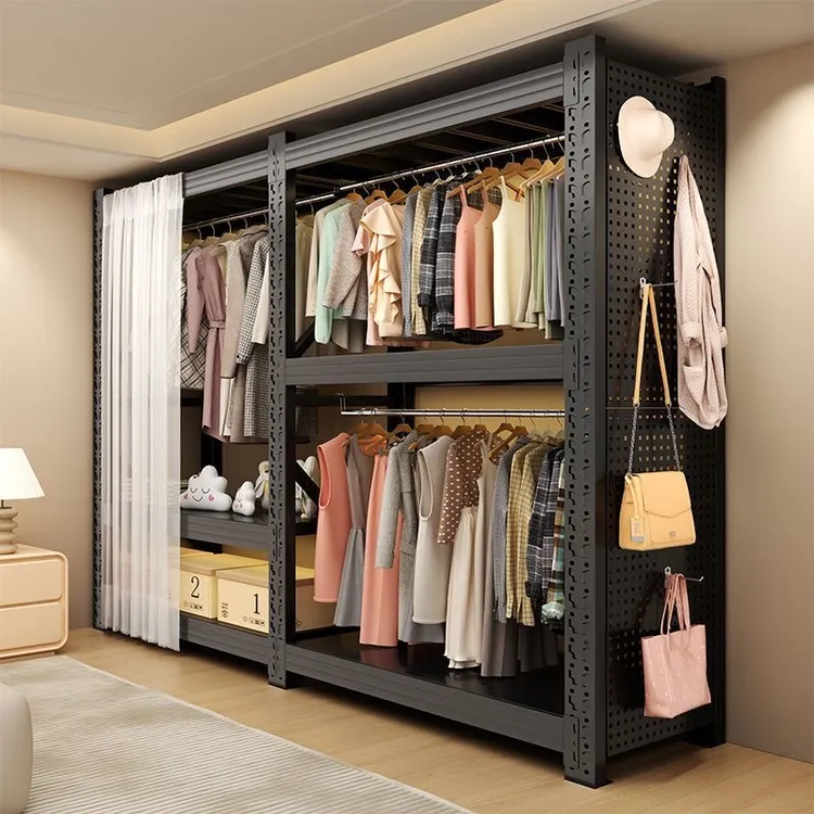 【6598人收藏】衣柜卧室家用衣柜出租房专用衣柜设计实用2026新款爆