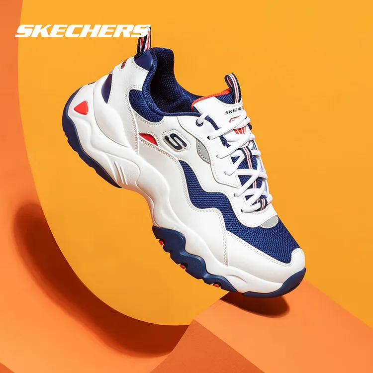 【男鞋】斯凯奇复古熊猫鞋秋季新款休闲鞋厚底轻便缓震老爹鞋专柜款