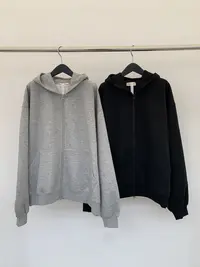KIOKWANG//秋季上新 慵懒风宽松拉链痞帅休闲卫衣外套人手必入