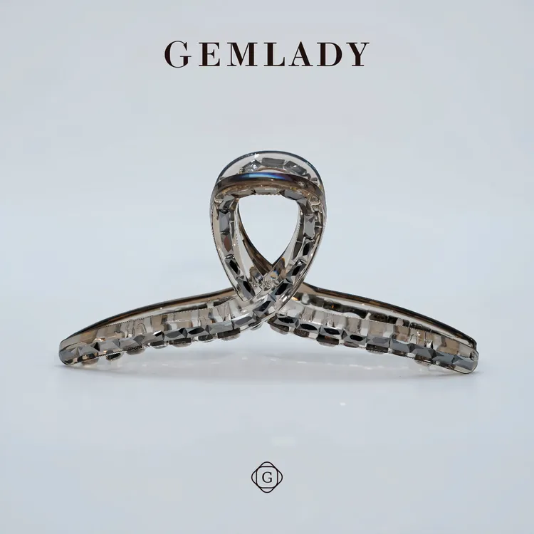 GEMLADY/宝石少女春夏新款闪钻抓夹贵气优雅不挑发量大发量鲨鱼夹