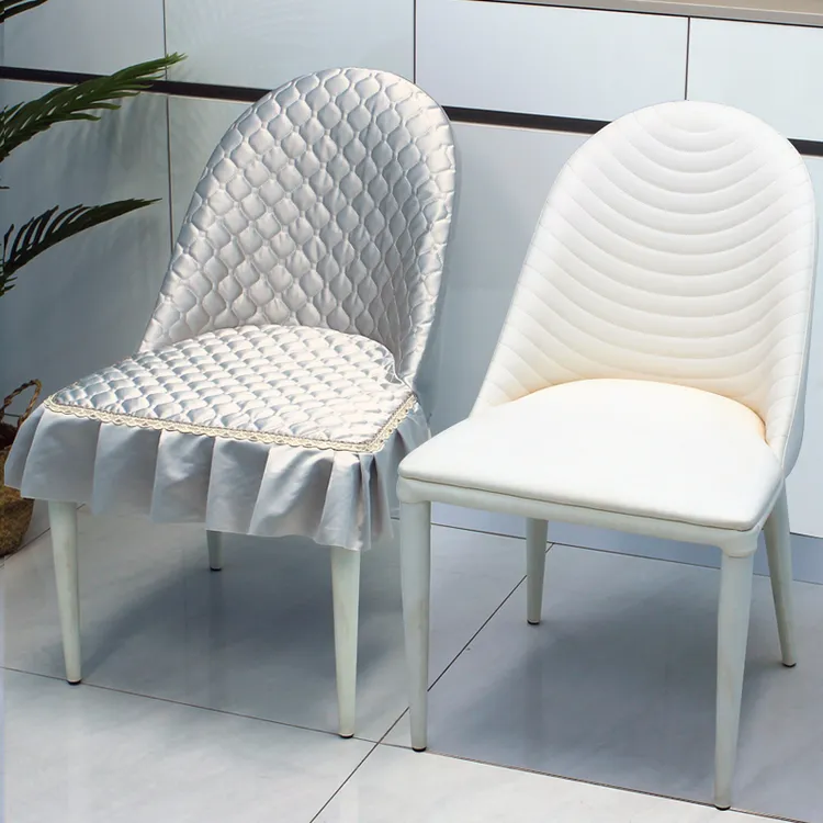 餐厅餐桌毛毛虫餐椅套弧形餐桌椅子套新款高端高级椅垫家用凳套7