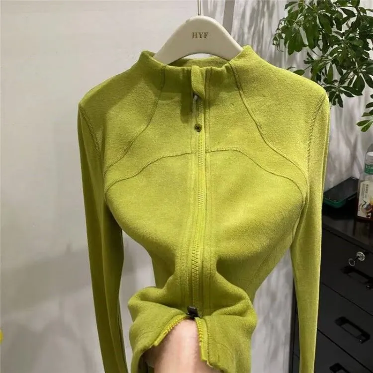 双拉链半高领软糯德绒长袖T恤女2025秋装新款修身内搭打底衫上衣