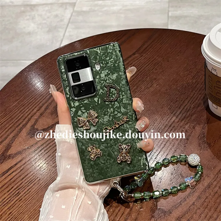 适用荣耀Magic VS3手机壳折叠屏高级感素皮小熊铰链全包壳膜一体