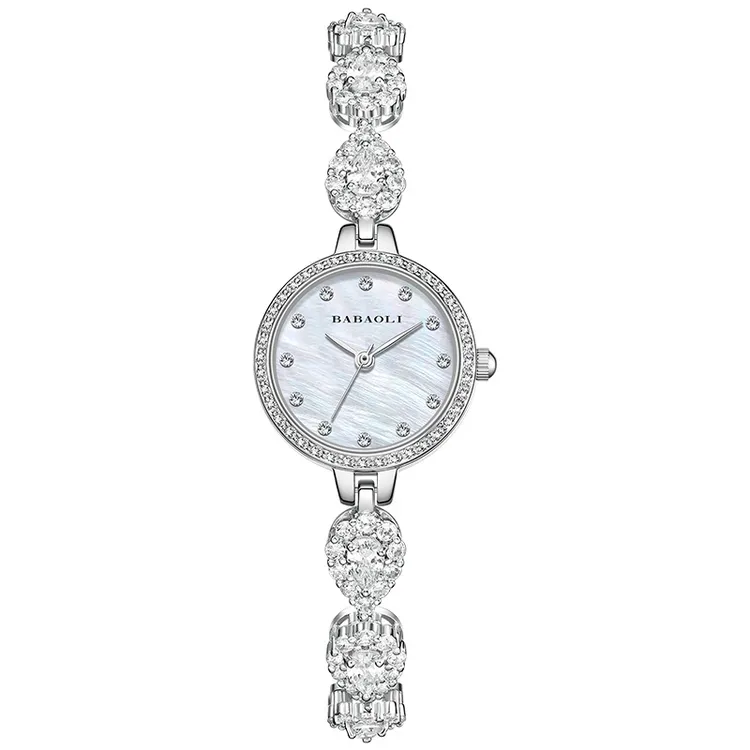 巴宝莉【官方正品直营】美人鱼镶钻女士手表爆款新款轻奢设计