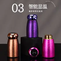 高颜值创意蘑菇杯覆钛内胆保温杯小胖丁便携式口袋杯智能显温水杯