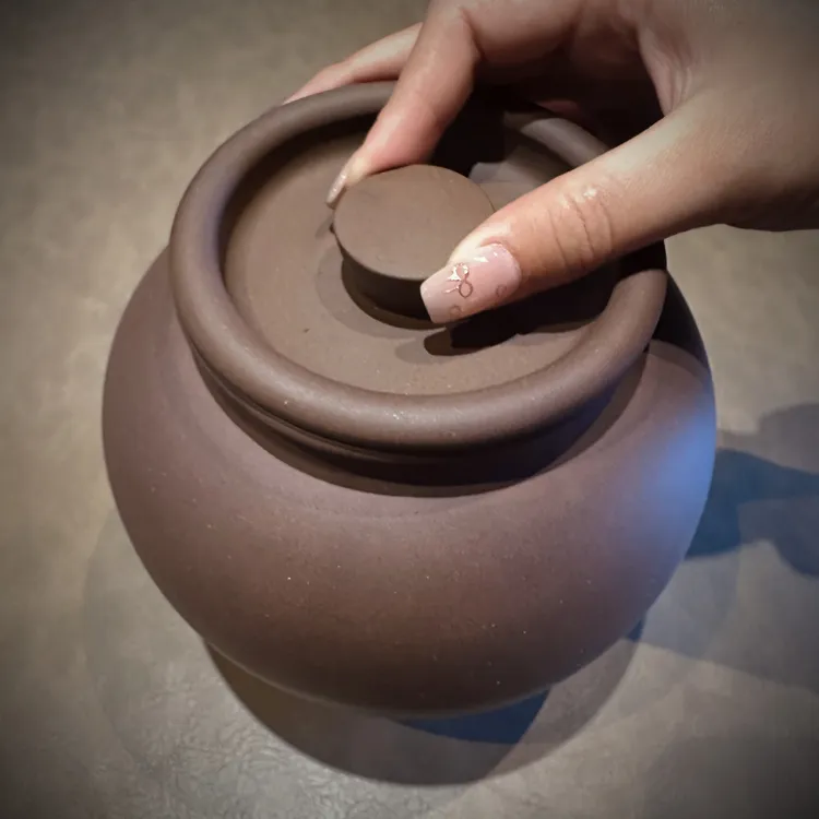 四季罐紫砂茶叶罐纯手工