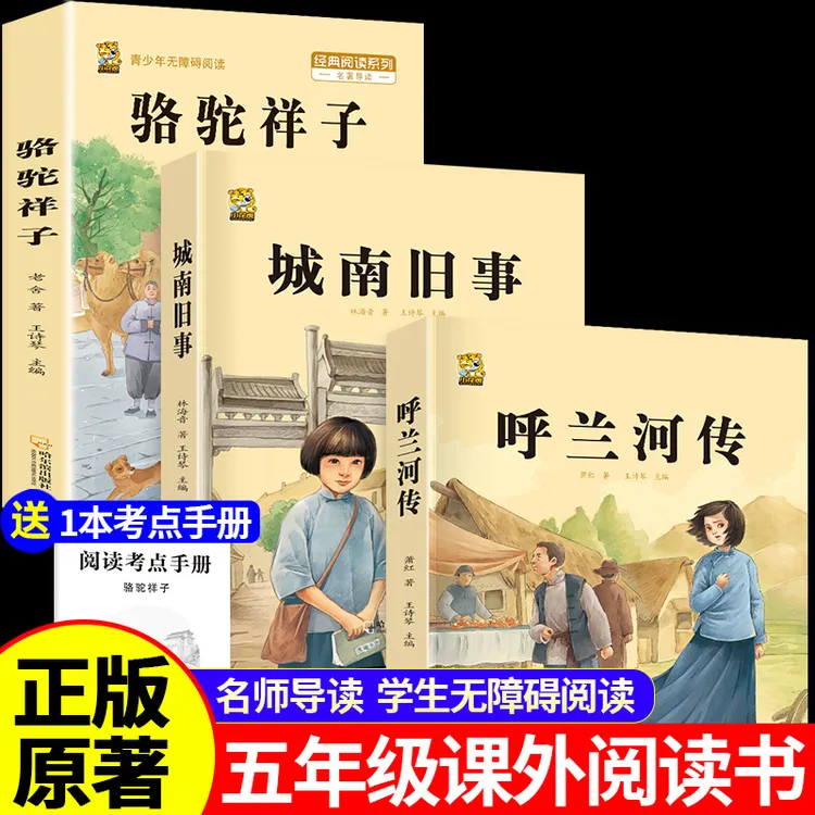 【正版】城南旧事原著林海英著小学生五六年级必读课外书呼河兰传