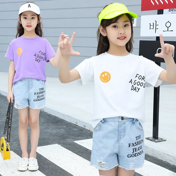 女童套装夏装2025新款超洋气大童女孩童装时髦网红潮款儿童两件套