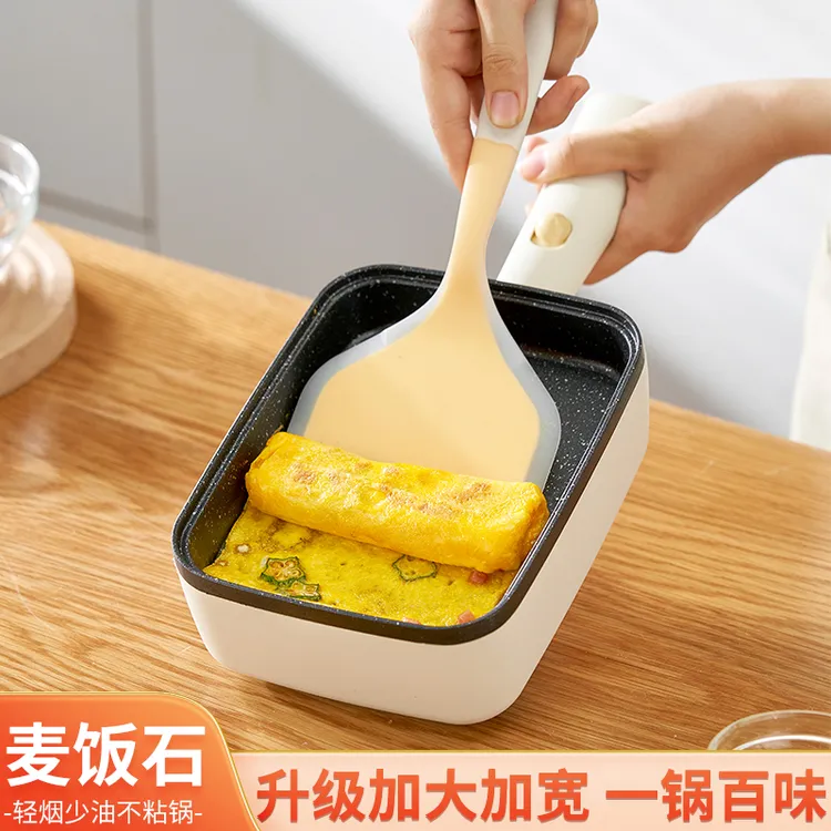 玉子烧煎锅插电款日式家用平底锅不粘锅厚蛋烧方形麦饭石煎蛋神器