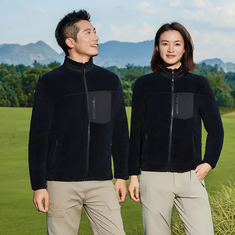 韩领双面一体绒锁温同时不臃肿抗静电更舒适多重场景着装861