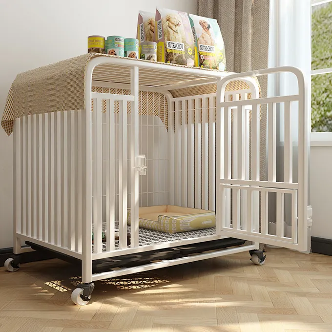 狗笼子中型大型犬室内宠物笼带厕所边牧大型犬专用加厚狗笼子