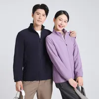 秋冬季户外保暖加绒加厚女士摇粒绒抓绒衣情侣款男士开衫外套8818