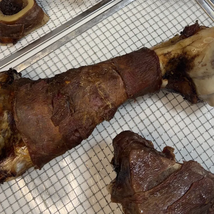 满58发货 纯手工宠物零食牛棒骨、骨髓绕肉补钙磨牙洁齿