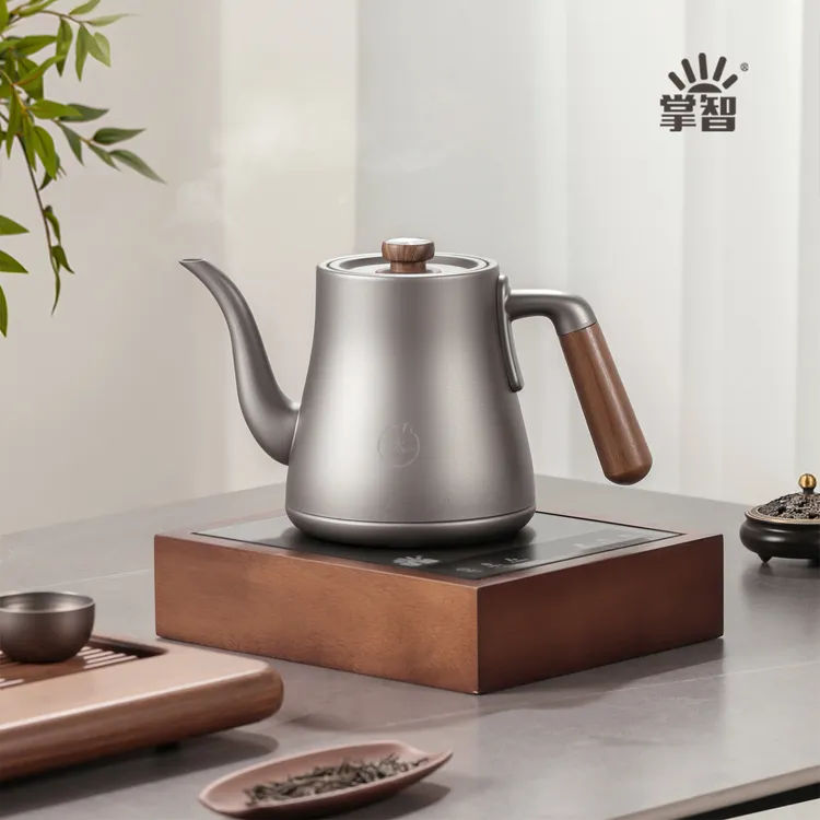 纯钛全自动上水保温电热烧水壶泡茶2025新款抽水一体机恒温电茶炉
