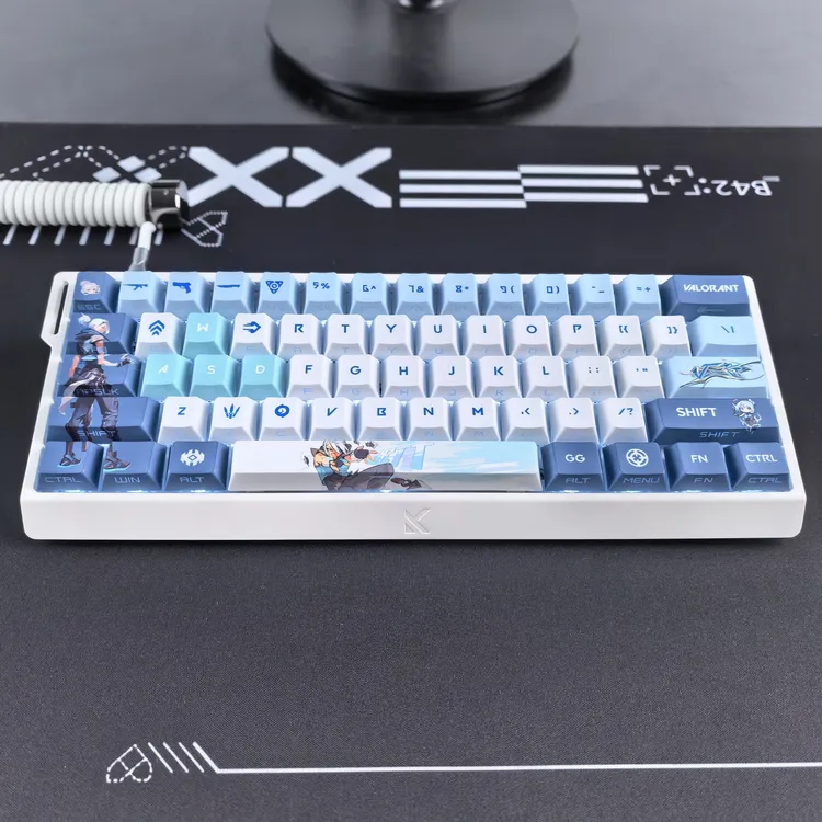 无畏契约捷风键帽侧刻透光适配迈从Ace68魔导士小蜜蜂made68ATK68