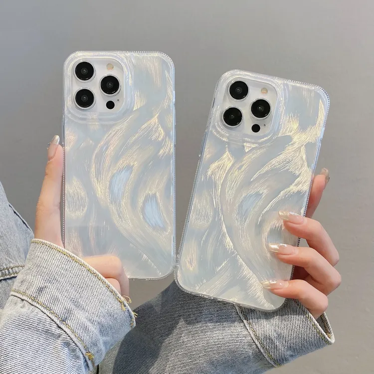 新款ins银适用苹果16PRO创意手机壳iPhone14/13射硬保护套