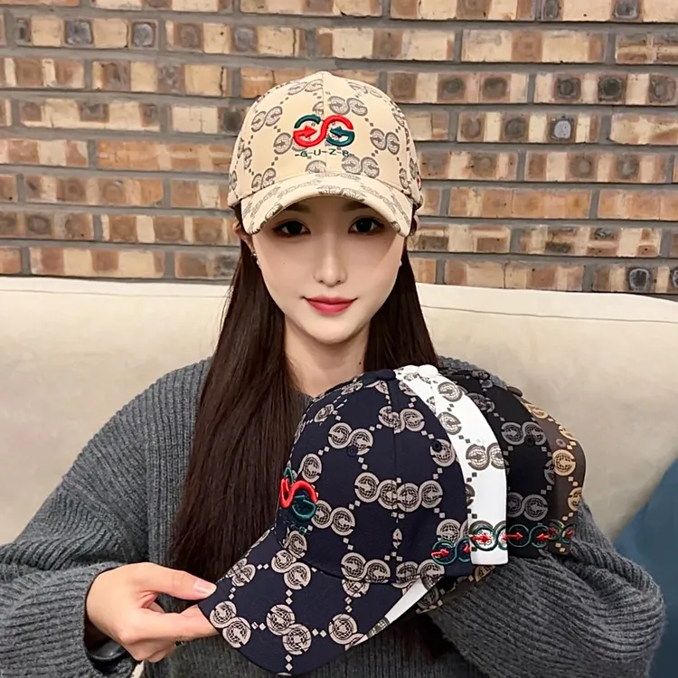 新款 GUZB新款刺绣字母棒球帽运动时尚休闲百搭潮流男女同款