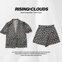 【小法】深圳南油夏季印花清凉显瘦西服套装040500GT