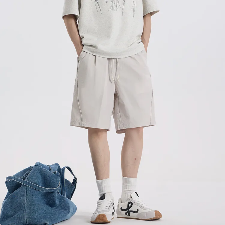 GCCDUPE77夏季运动百搭透气速干休闲高级感男装简约时尚短裤5652