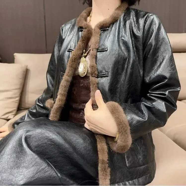 暮云间加厚上衣外套新中式文艺加厚重工上衣278