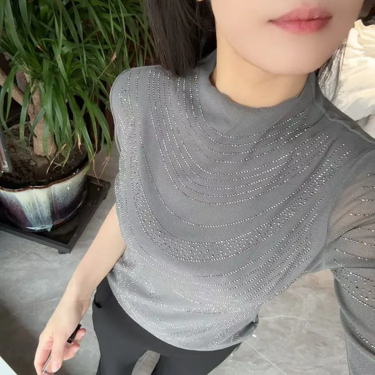  BUBU同款  777 带钻上衣