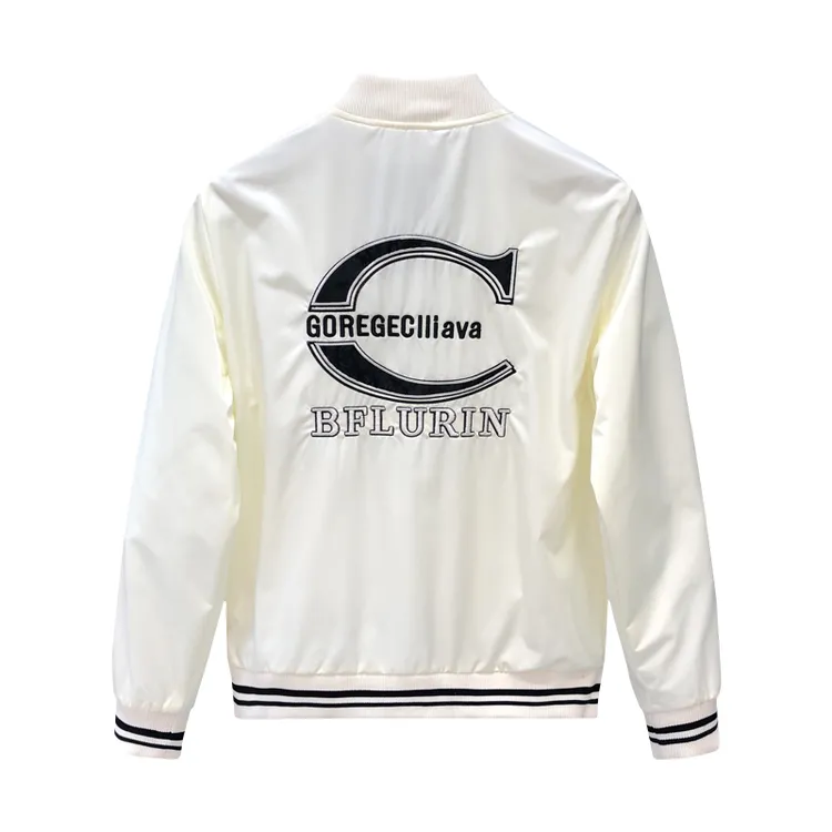 赫柏纪逸棒球领休闲夹克外套春秋男秋装上衣秋季新款潮流痞帅衣服