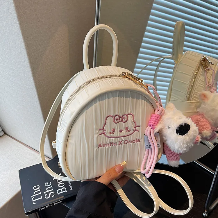 COOLE女包2025新款潮流休闲学生包百搭日常文艺简约手提双肩包