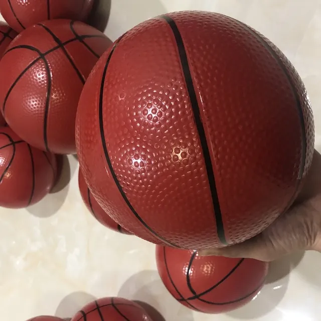 皮球篮球儿童拍拍球小皮球宝宝幼儿园专用235号弹力球玩具打气