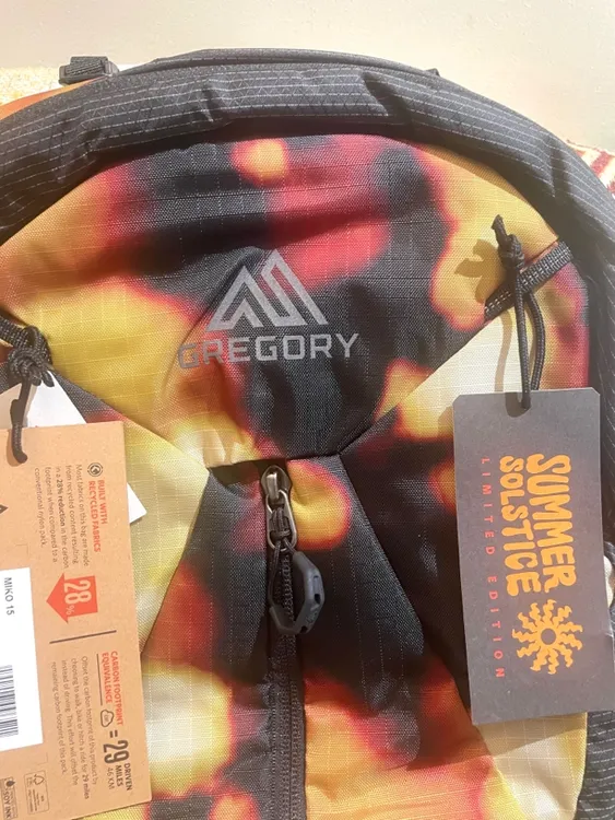 Gregory格里高利Miko夏至15L男款背包轻量透气户外徒步登山双肩包