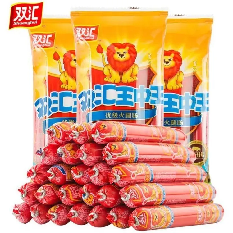 双汇双汇王中王袋装优级火腿肠休闲零食小吃泡面搭档即食香肠