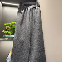 中式直筒裤传统改良秋季气质宽松阔腿裤7066