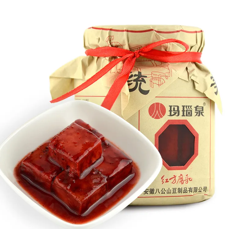 【易成汤汁】八公山玛瑙泉红方豆腐乳淮南特产霉豆腐细腻下饭即食