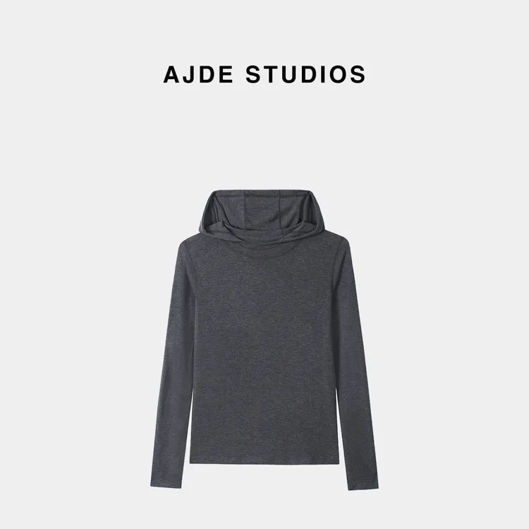 AJDE｜牛奶羊绒打底连帽衫 QZ