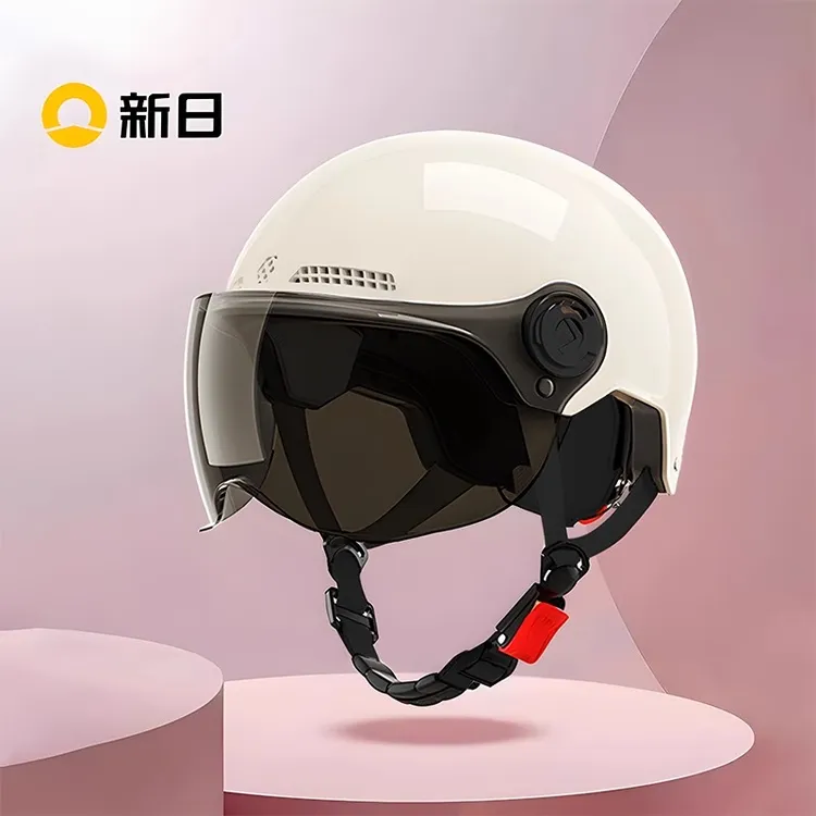 新日新国标3C认证电动车头盔男女四季通用安全帽电瓶车
