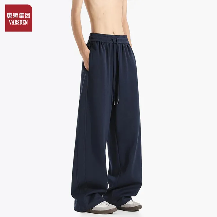 唐狮集团Varsden美式高街潮流弯刀裤男女同款秋季垂感休闲直筒裤