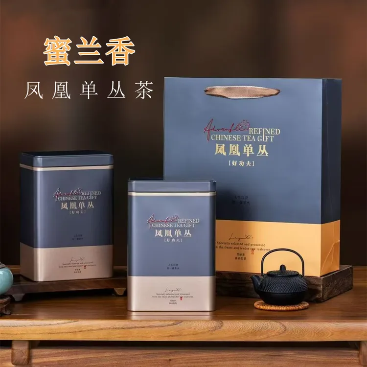 潮州蜜兰香凤凰单枞茶叶 单丛茶浓香型熟火三道火甘醇不苦涩