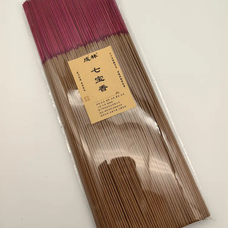 七宝香 手工淋香 长39.5cm 500克装 约500支 竹签香 拍二发三